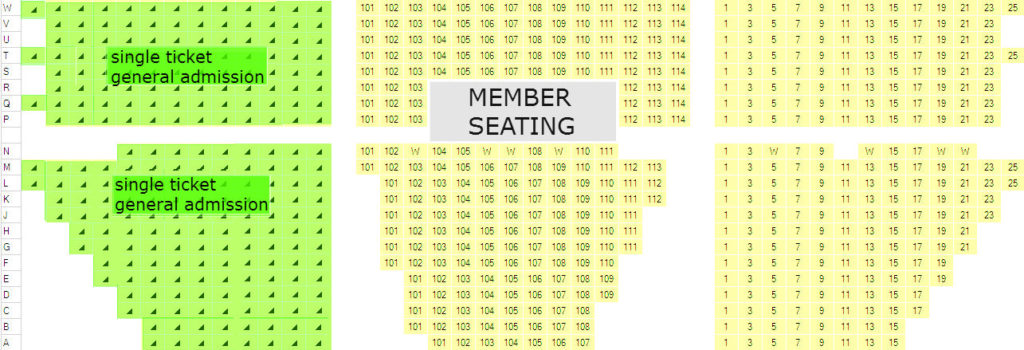 2017-18 Seating Chart Sjolund Auditorium North Medford HS